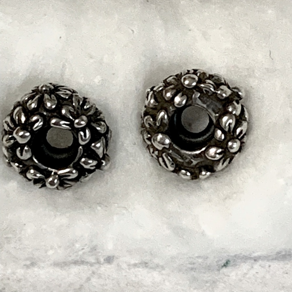 Silver Stopper beads